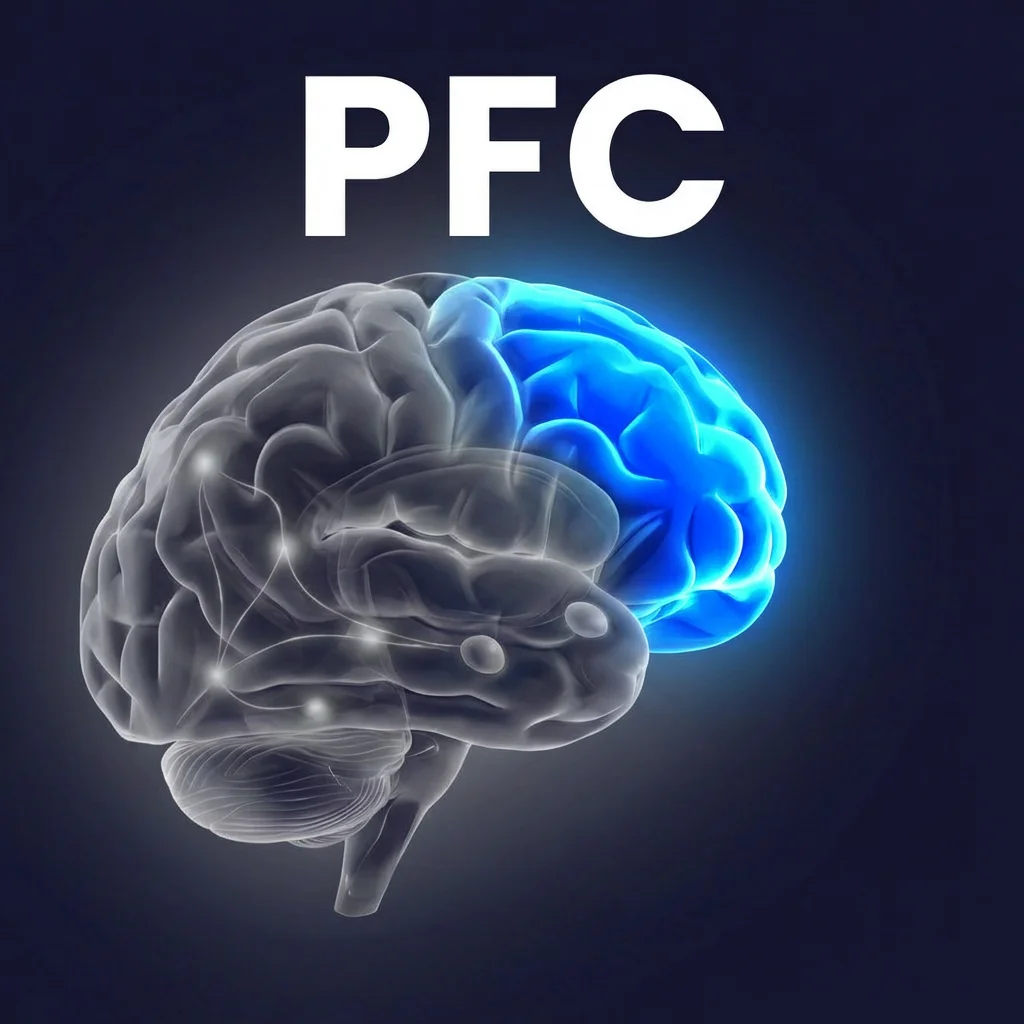 Präfrontaler Cortex (DLPFC) Visualisierung