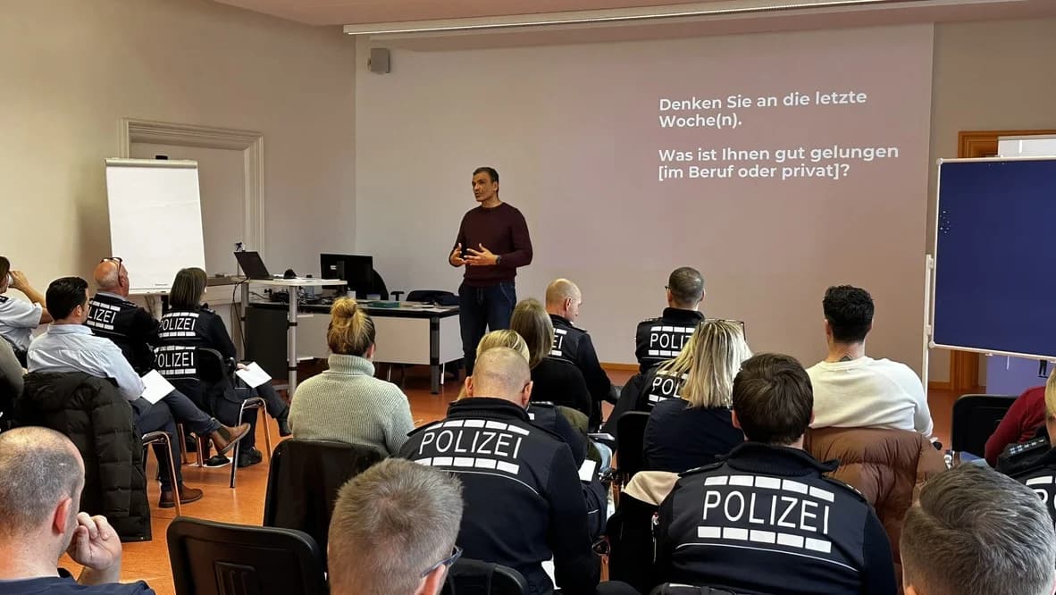 Workshop bei der Polizei